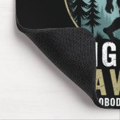 Bigfoot Saw Me But Nobody Believes Him Humor Funny Muismat (Hoek)