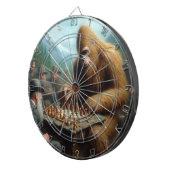 Bigfoot schaken dartbord (Voorkant Rechts)