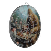 Bigfoot schaken dartbord (Voorkant Links)