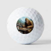 Bigfoot schaken golfballen (Voorkant)