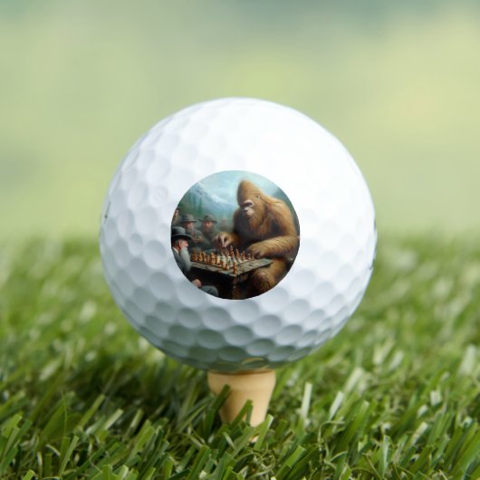 Bigfoot schaken golfballen (Insitu Shirt)