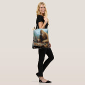Bigfoot schaken tote bag (Op model)