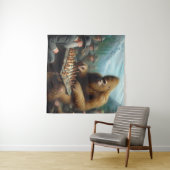 Bigfoot schaken wandkleed (In Situ (horizontaal))