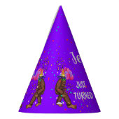 Bigfoot schattige verjaardagskaart personaliseren feesthoedjes (Links)