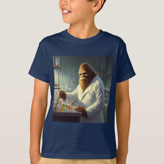 Bigfoot Scientist T-shirt (Voorkant)