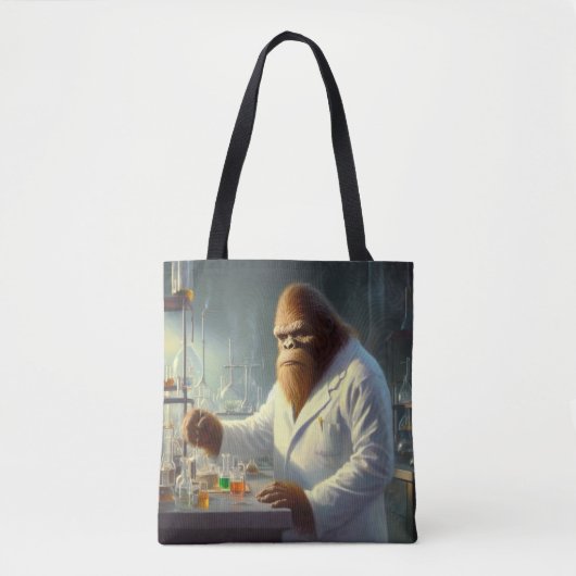 Bigfoot Scientist Tote Bag (Voorkant)