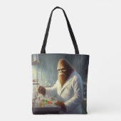 Bigfoot Scientist Tote Bag (Achterkant)