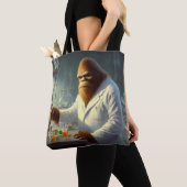 Bigfoot Scientist Tote Bag (Dichtbij)