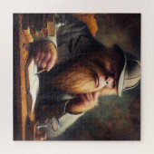 Bigfoot Sherlock Holmes Legpuzzel (Horizontaal)