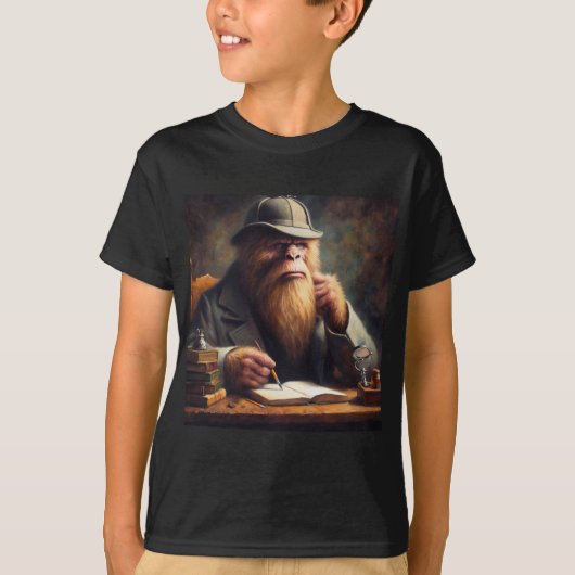 Bigfoot Sherlock Holmes T-shirt (Voorkant)