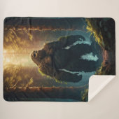 Bigfoot Sherpa Blanket Deken (Voorkant (horizontaal))
