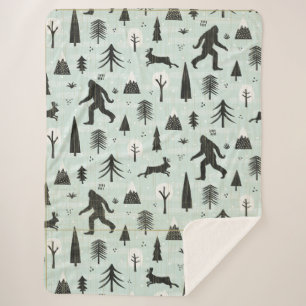 Bigfoot Sherpa Blanket Deken