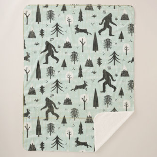 Bigfoot Sherpa Blanket Deken
