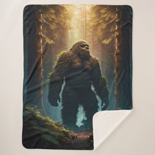 Bigfoot Sherpa Blanket Sherpa Deken (Voorkant)