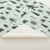 Bigfoot Sherpa Blanket Sherpa Deken (3/4)