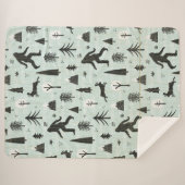 Bigfoot Sherpa Blanket Sherpa Deken (Voorkant (horizontaal))