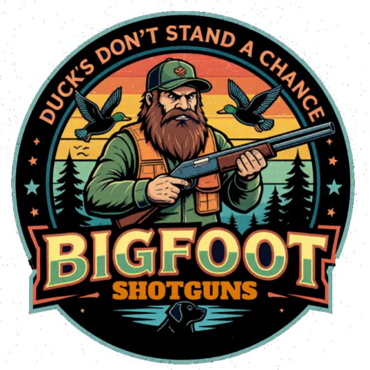 Bigfoot Shotguns Duck's Don't Stand a Chance T-shirt