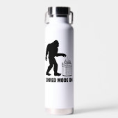 Bigfoot Shred-modus ingeschakeld Waterfles (Voorkant)