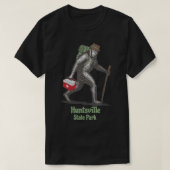 Bigfoot Sighting in Huntsville State Park Texas So T-shirt (Design voorkant)