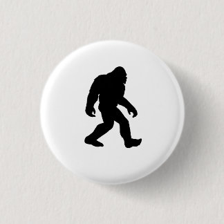 Bigfoot Silhouette Ronde Button 3,2 Cm