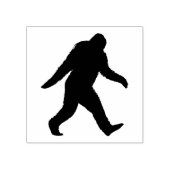 Bigfoot Silhouette Sasquatch Squatch Rubberstempel (Afrduk)