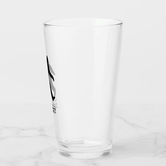 Bigfoot Silhouette | Somethin Smells Squatchy Glas (Links)