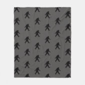 Bigfoot Silhouettes Pattern Sasquatch Squatchy Fleece Deken (Voorkant)