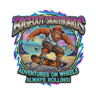 Bigfoot Skateboards-Adventure On Wheels Persoonlijk Skateboard