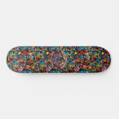 Bigfoot Skateboards-Evenwicht is Alles Persoonlijk Skateboard (Horizontaal)