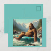 Bigfoot-slang Briefkaart (Voorkant / Achterkant)