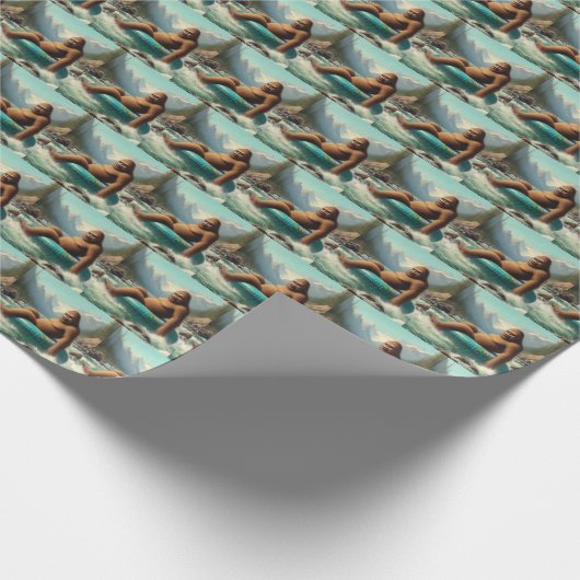 Bigfoot-slang Cadeaupapier (Hoek)