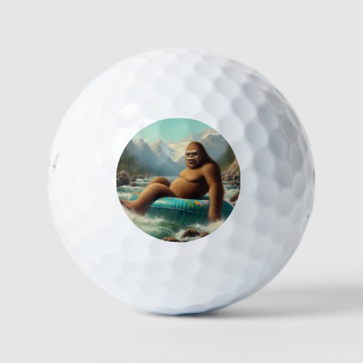 Bigfoot-slang Golfballen (Voorkant)