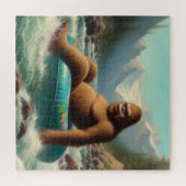 Bigfoot-slang Legpuzzel (Horizontaal)