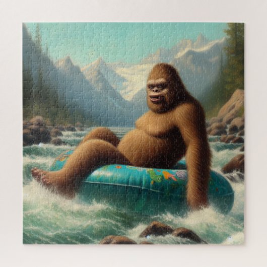 Bigfoot-slang Legpuzzel (Verticaal)