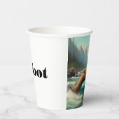 Bigfoot-slang Papieren Bekers (Rechts)