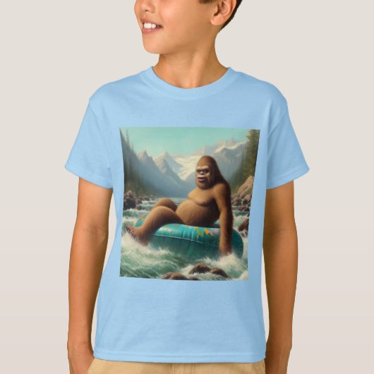 Bigfoot-slang T-shirt (Voorkant)