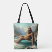 Bigfoot-slang Tote Bag (Achterkant)