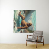 Bigfoot-slang Wandkleed (In Situ (horizontaal))