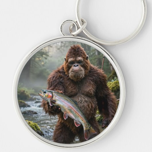 Bigfoot Sleutelhanger (Voorkant)