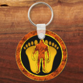 Bigfoot Sleutelhanger (Voorkant)