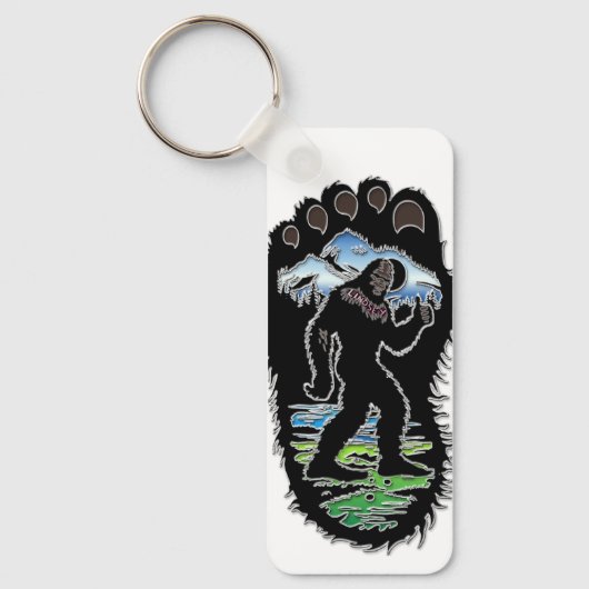 Bigfoot Sleutelhanger (Voorkant)