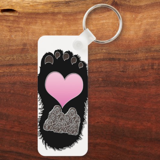 Bigfoot Sleutelhanger (Achterkant)