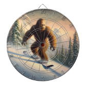 Bigfoot Snowboarding Dartbord (Voorkant)