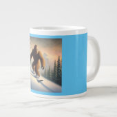 Bigfoot Snowboarding Grote Koffiekop (Voorkant rechts)