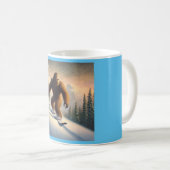 Bigfoot Snowboarding Koffiemok (Voorkant rechts)