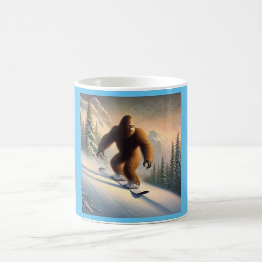Bigfoot Snowboarding Koffiemok (Center)
