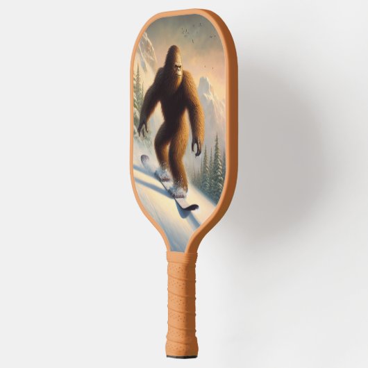 Bigfoot Snowboarding Pickleball Paddle (Links)