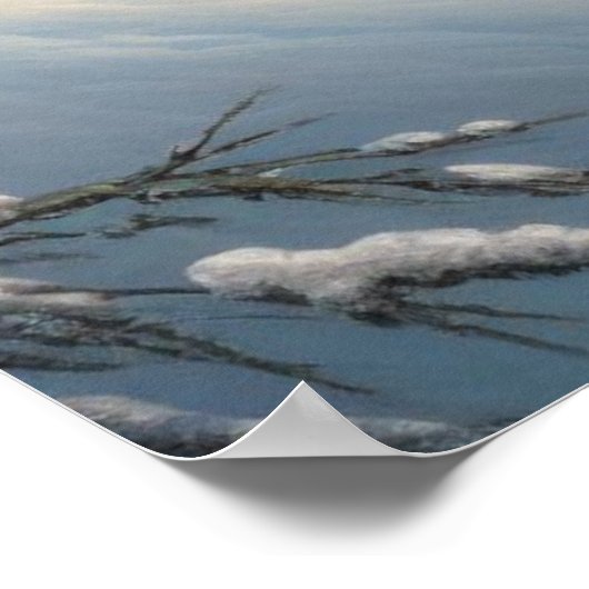 Bigfoot Snowboarding Poster (Hoek)