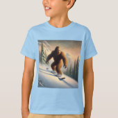 Bigfoot Snowboarding T-shirt (Voorkant)
