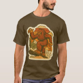 Bigfoot Snowboarding T-shirt (Voorkant)